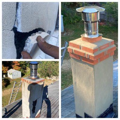 A-1 Affordable Construction Chimney plaster to avoid water penetration