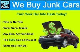 Free junk car removal.