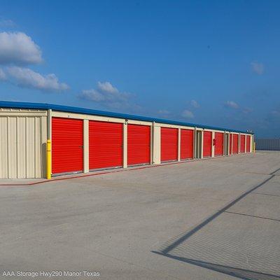 AAA Storage Hwy 290 located between Elgin Texas and Manor Texas. GREAT Storage! Brand New.