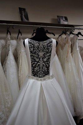 This Dress is Beautiful! Reserve Your Appointment Today Thought our Website! https://www.donnas-bridal.com/