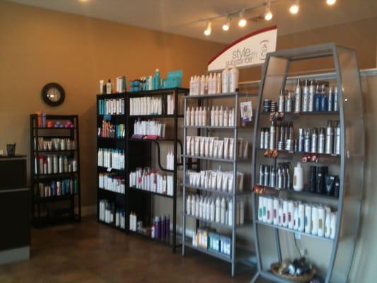 Goldwell, AG, Paul Mitchell, Rusk, Moroccan Oil, Iso, Lanza, Sojourn and Sukesha/All Nutrient products available at Allure