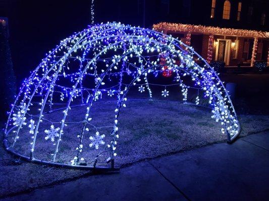 Magical Igloo kids (of ALL ages) can go inside of!