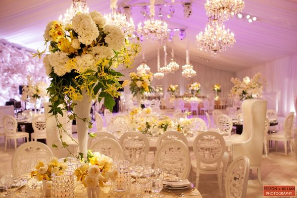 A Tented Wedding Reception in New England