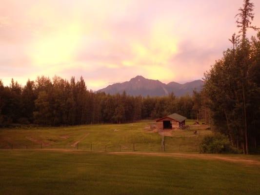 View from the B&B