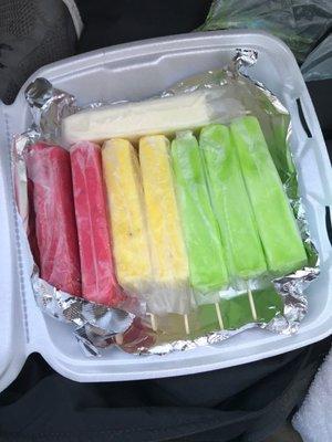 Paletas (ice cream fruit bars)