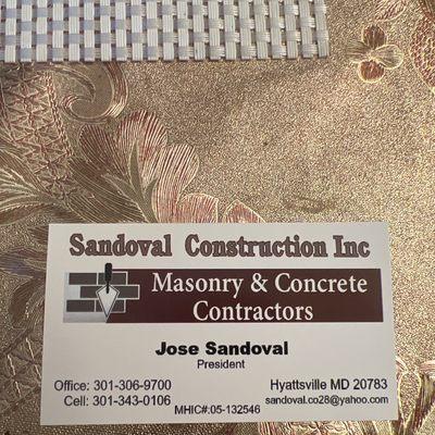 Sandoval Construction