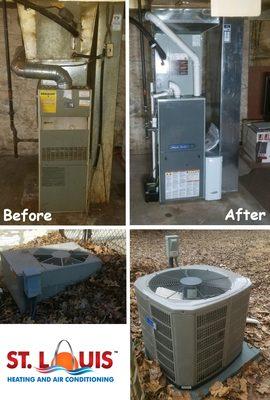 American Standard High Efficiency System Upgrade.