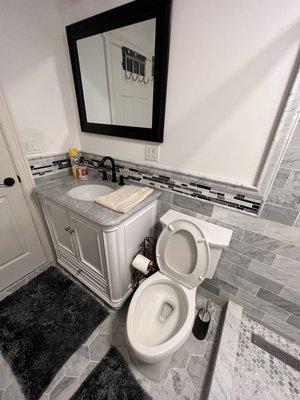 Bathroom renovation