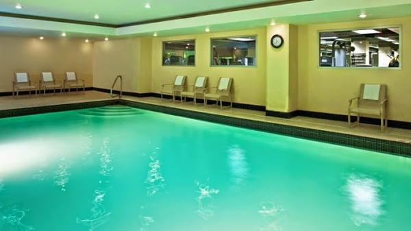 Go for a swim in our heated pool follow by an amazing massage at our  down town location