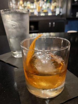 Old-fashioned bourbon