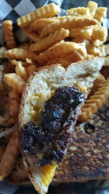 The remade Patty Melt is still a poor excuse for a half a pound.