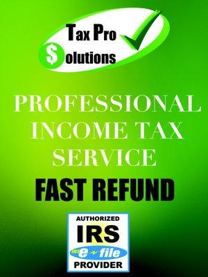 Electronic Filing - Fast Refund