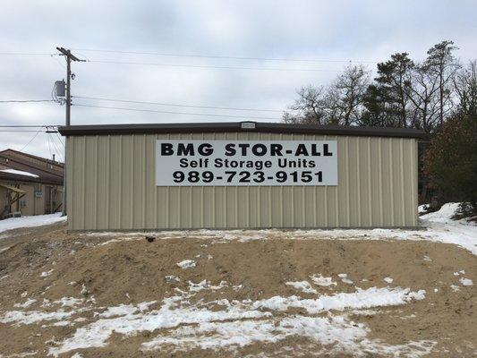 Storage Building View from US23