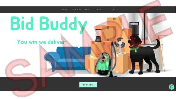 Sample Website Design 
mybidbuddy.io