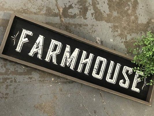 Farmhouse decor