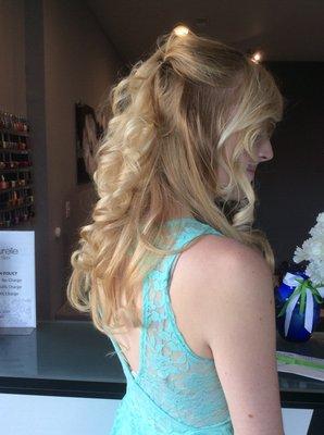 Homecoming hair!