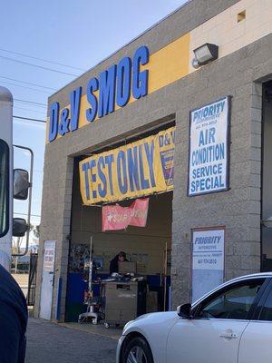 D & C Smog shop.