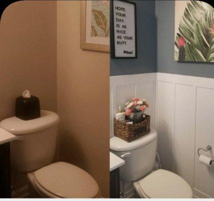 Bathroom remodel