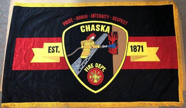 Unique Custom Embroidered Flags from Flags USA. Call today for pricing.