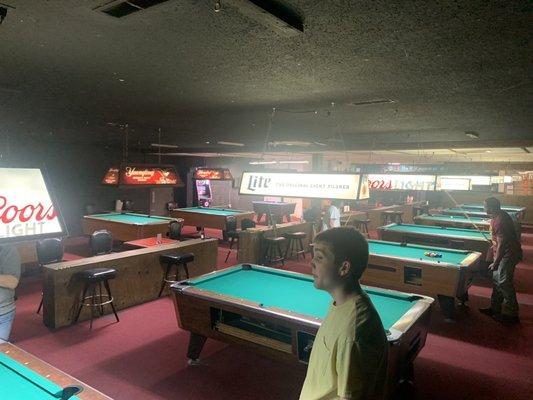 Pool tables