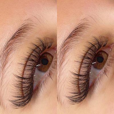 Wispy lash set