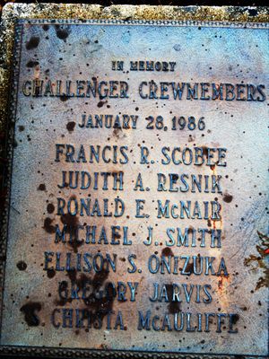 Challenger Crewmember Memorial