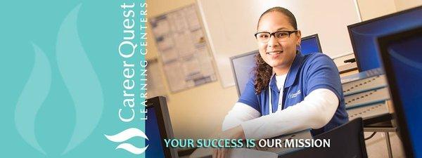 Healthcare student at Career Quest