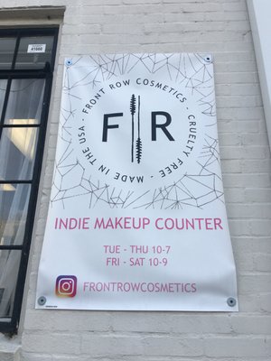 Front Row - Indie Make Up Counter