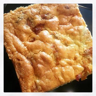 Sundried Tomato, Bacon and Mozzarella Quiche