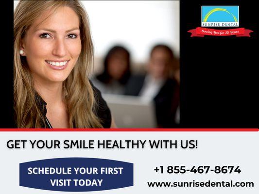 Sunrise Dental Lynnwood helps your Smile healthy