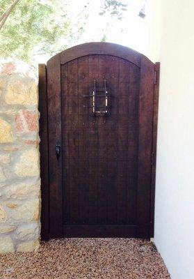 Antiqued Entrance Gate Door