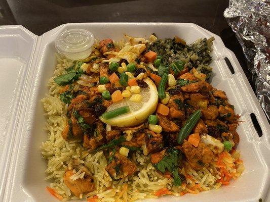 Rice with Chicken Sokaar