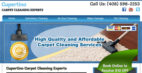 Cupertino Carpet Cleaning Experts