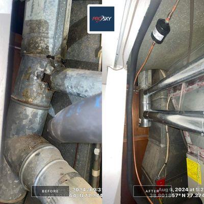 Flue pipe replacement