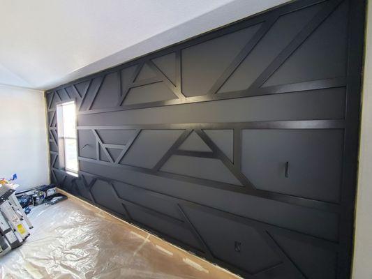 Accent wall