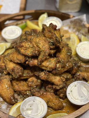 Lemon-Pepper Wings