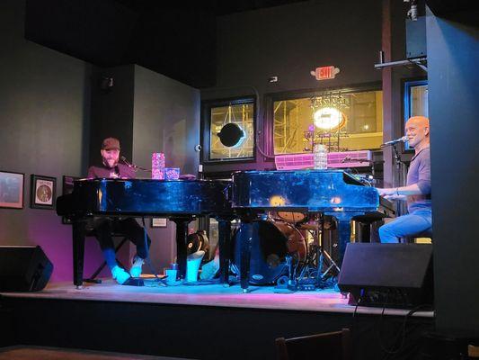 Dueling pianos!