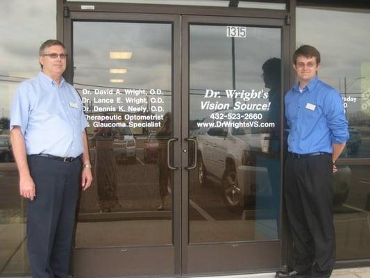 Dr. David A. Wright, O.D. and Dr. Lance E. Wright, O.D.