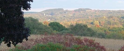 View the Baraboo Bluffs from your room.