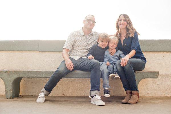 Local Encinitas Family portrait.  Fun, cool, genuine!