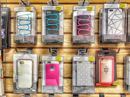 The Cell Doctors store also carries a full line of mobile phone cases for iPhones and Samsung, plus chargers and accessories.