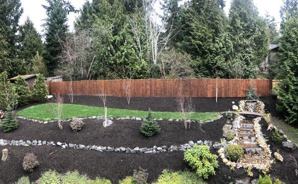 We can do this to your backyard. Call for more information.