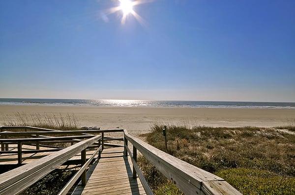 Nothing better than taking the boardwalk to the beach!