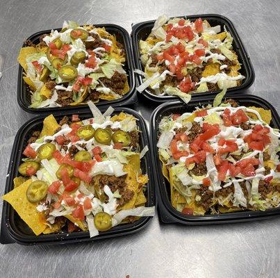 Taco Salads from The Juicy Mango! Delicious