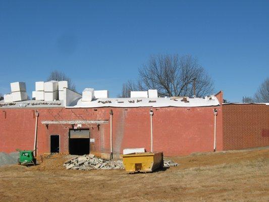 R W Stowe Mill  Roof restoration