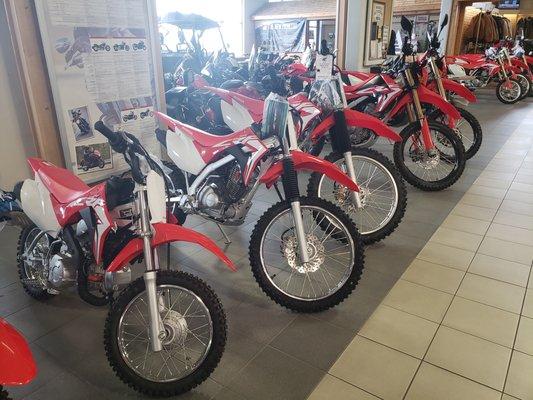 Honda dirt bikes