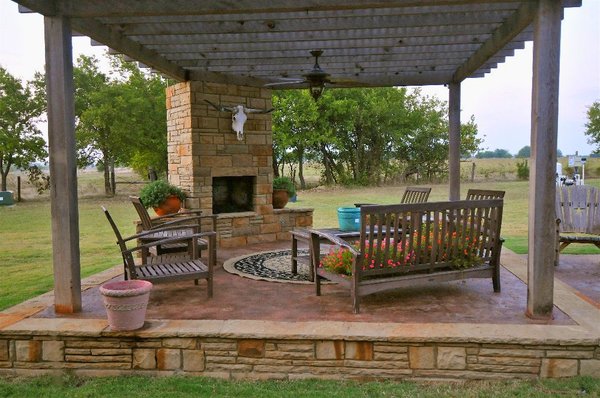 Is there anything more Texas than this pergola we built in McKinney Texas?