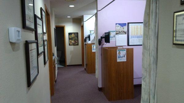 Hallway to Treatment Rooms