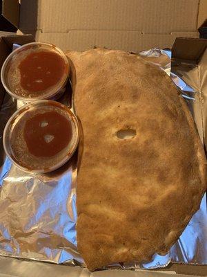 Large calzone