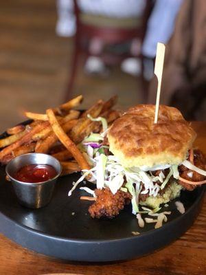 Nashville Honey Hot Chicken Biscuit